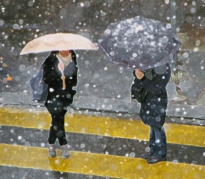 amiche sotto la neve2